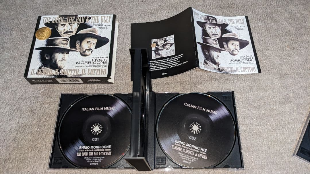 マカロニ・ウエスタン　サントラCDセット5点 エンニオ・モリコーネ作品