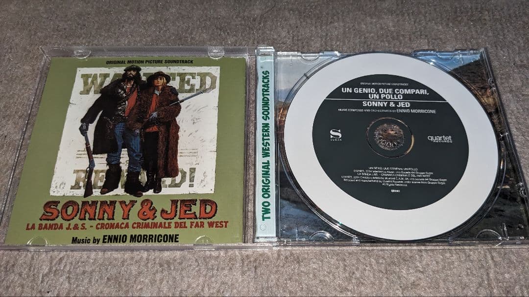 マカロニ・ウエスタン　サントラCDセット5点 エンニオ・モリコーネ作品