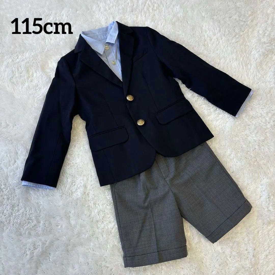 【美品】green label relaxing スーツ上下 シャツ 3点セット