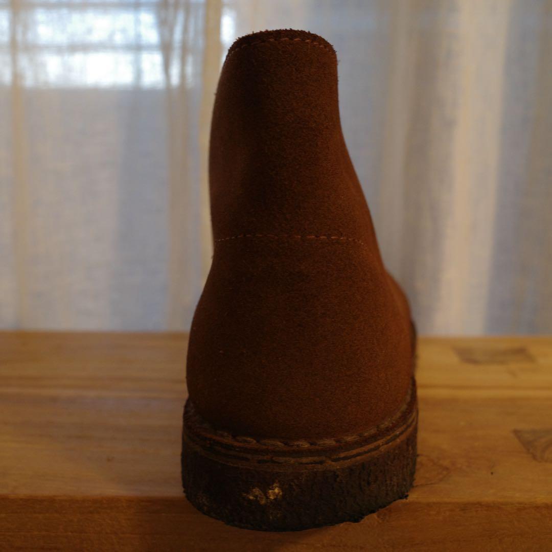 Clarks デザートブーツ スエード ブラウン 42.5 クレープソール英国製