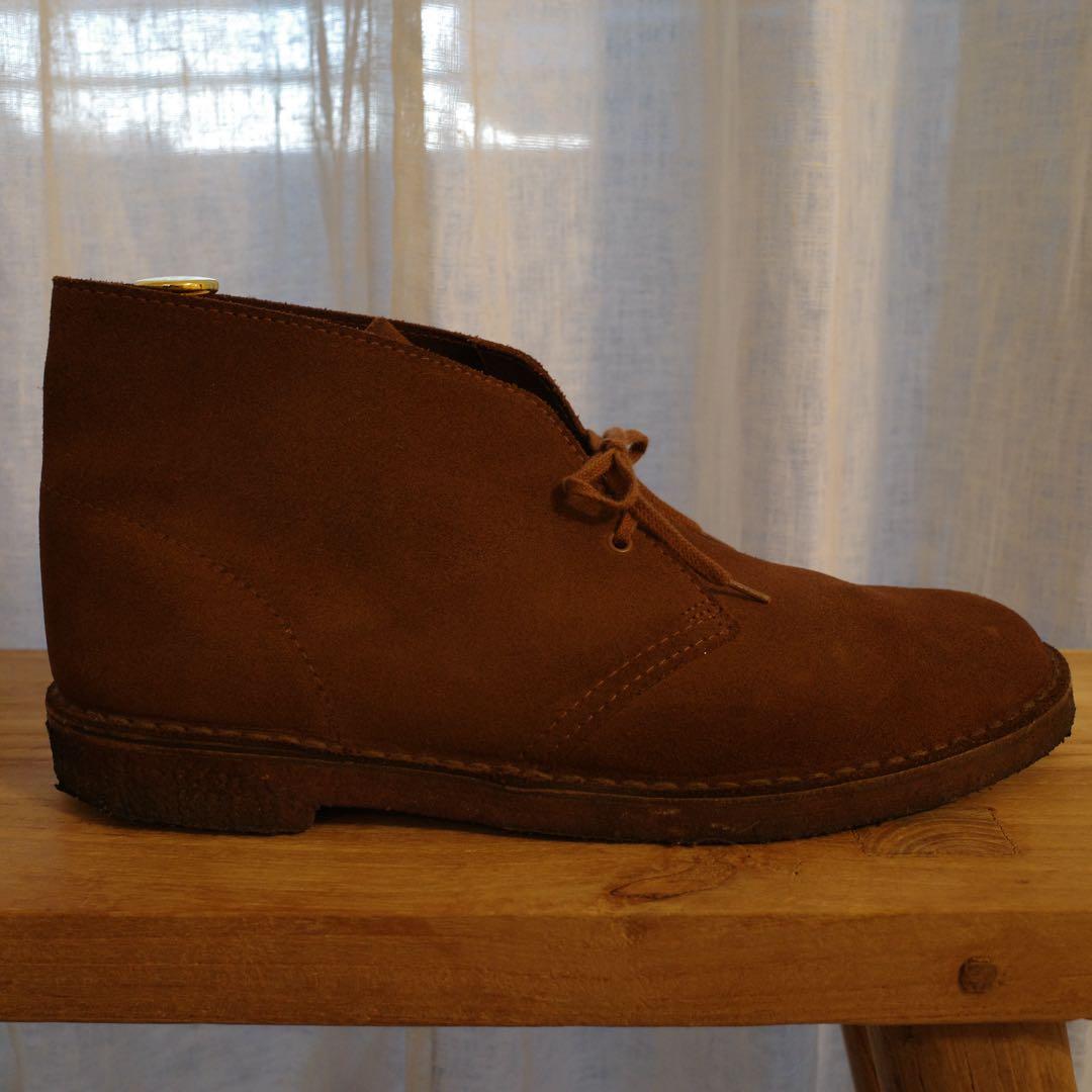 Clarks デザートブーツ スエード ブラウン 42.5 クレープソール英国製