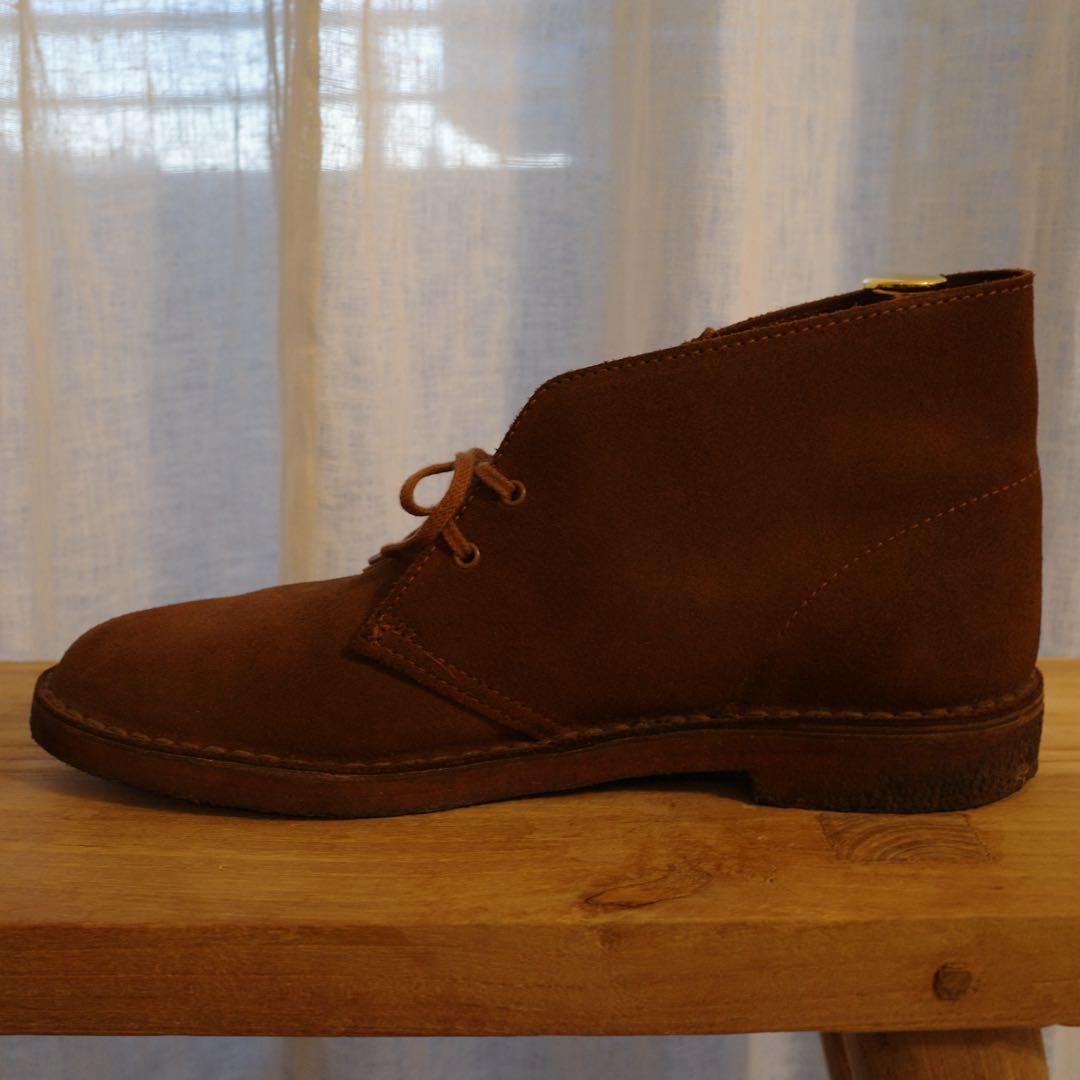 Clarks デザートブーツ スエード ブラウン 42.5 クレープソール英国製