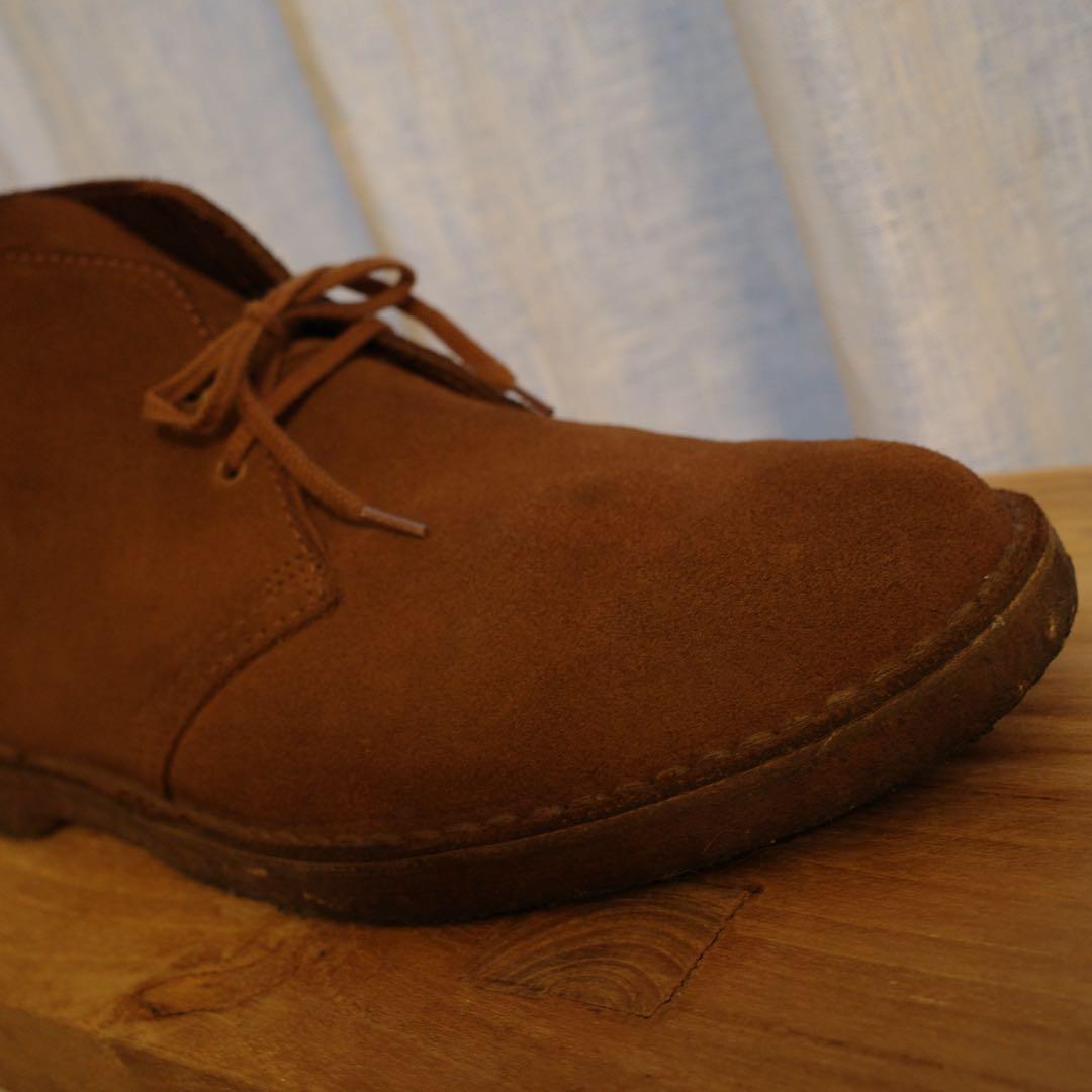 Clarks デザートブーツ スエード ブラウン 42.5 クレープソール英国製