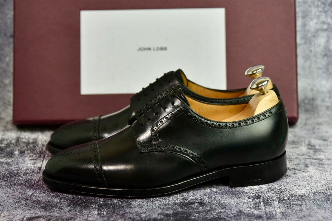 付属品完備　ジョンロブ　ネイダー　5.5EE　ブラック　8695ラスト