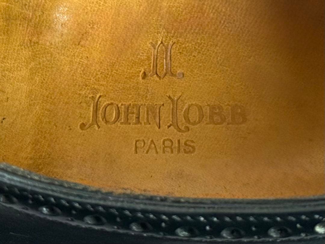 付属品完備　ジョンロブ　ネイダー　5.5EE　ブラック　8695ラスト