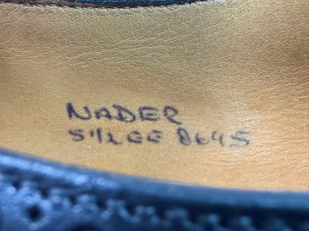 付属品完備　ジョンロブ　ネイダー　5.5EE　ブラック　8695ラスト