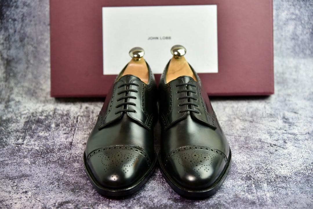 付属品完備　ジョンロブ　ネイダー　5.5EE　ブラック　8695ラスト