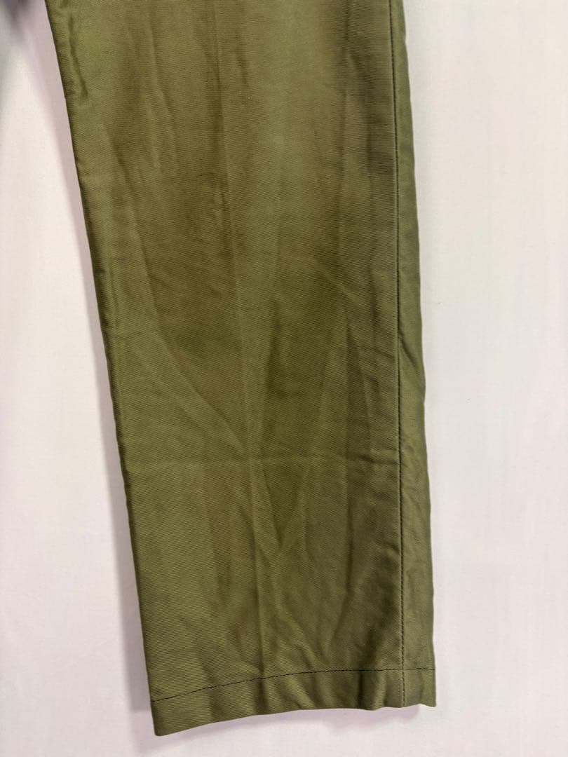 E by éclat イーバイエクラ ベイカーパンツ カーキ サイズ40 11号