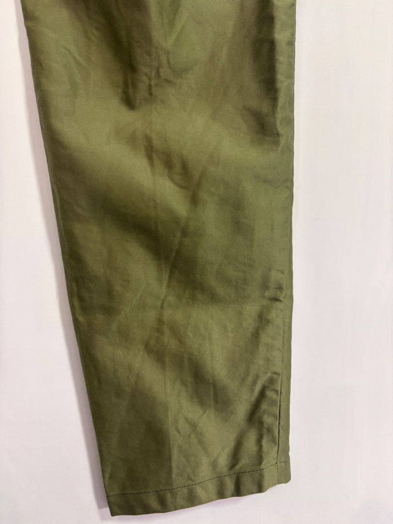 E by éclat イーバイエクラ ベイカーパンツ カーキ サイズ40 11号