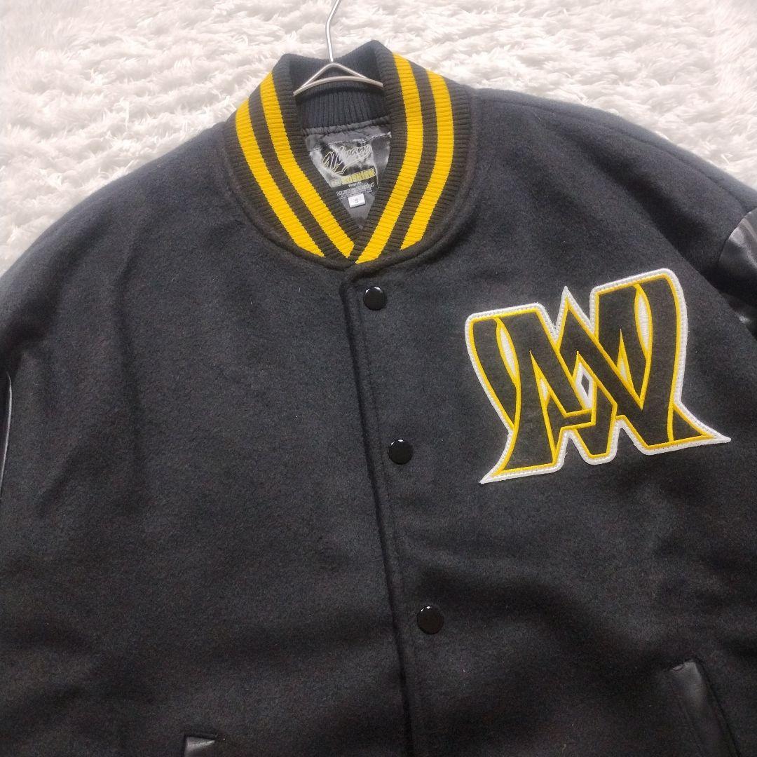 美品✨マンウィズアミッション 甲子園ライブ限定 スタジャン S キルティング 黒