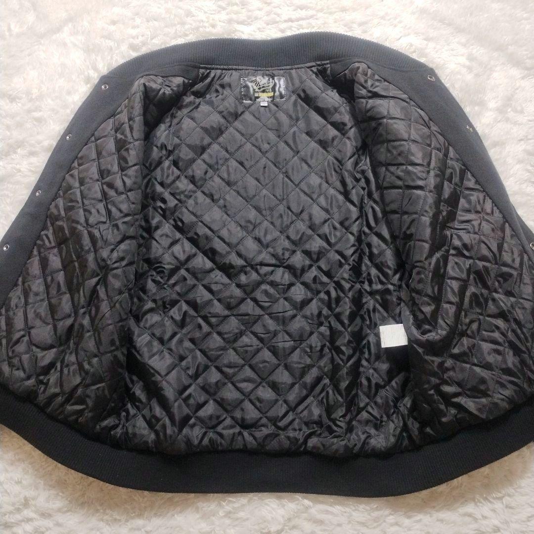 美品✨マンウィズアミッション 甲子園ライブ限定 スタジャン S キルティング 黒