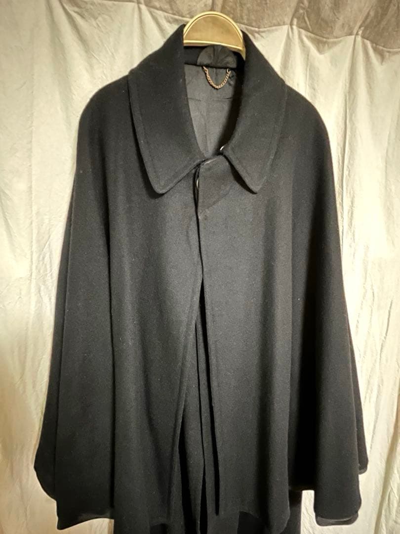 最終お値下げ　インバネスコート　とんびコート　インパネスコート　文豪コート