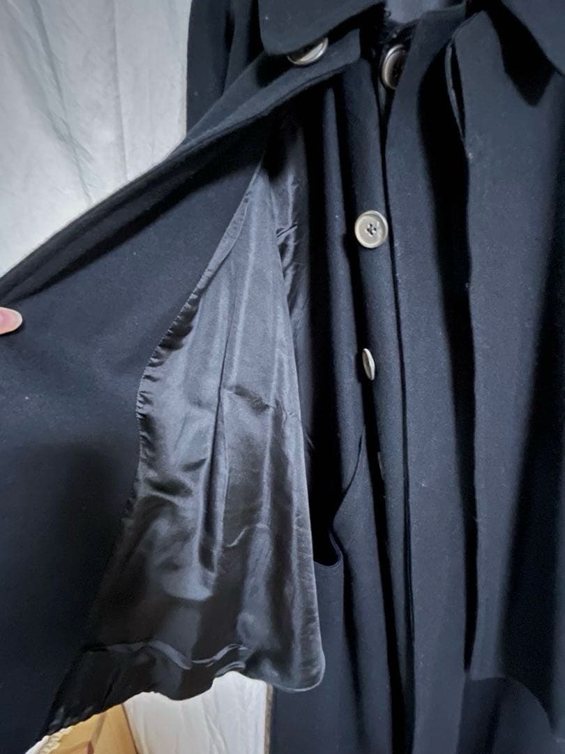 最終お値下げ　インバネスコート　とんびコート　インパネスコート　文豪コート