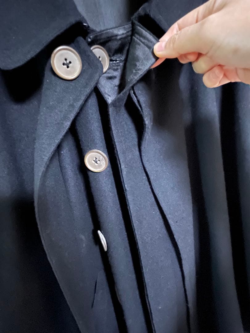 最終お値下げ　インバネスコート　とんびコート　インパネスコート　文豪コート