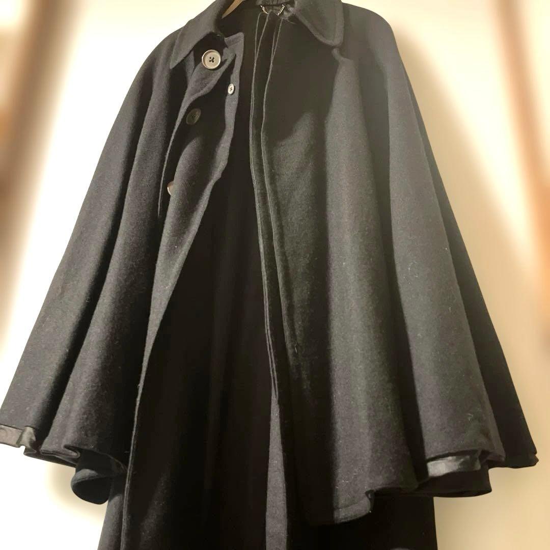 最終お値下げ　インバネスコート　とんびコート　インパネスコート　文豪コート
