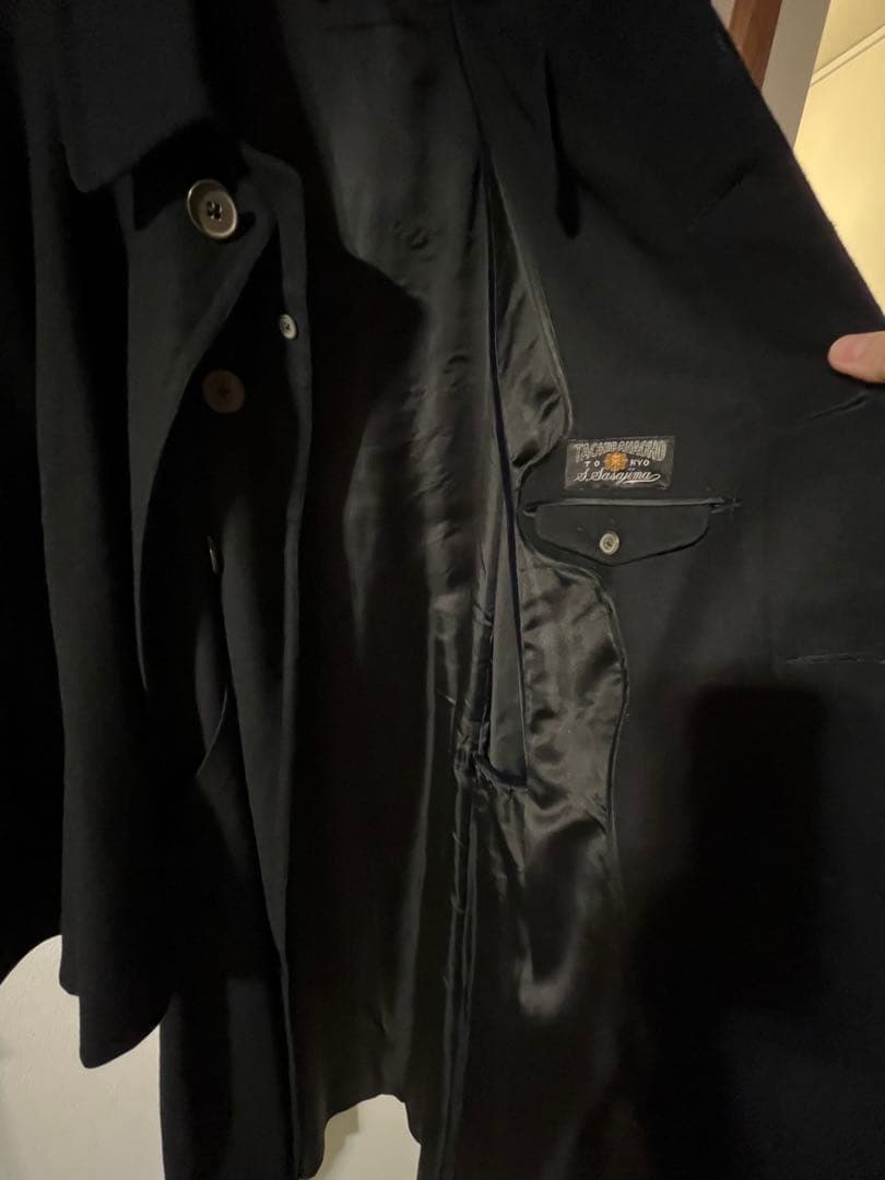 最終お値下げ　インバネスコート　とんびコート　インパネスコート　文豪コート