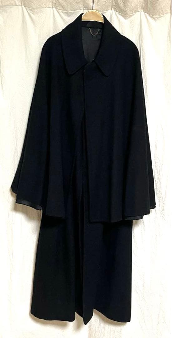 最終お値下げ　インバネスコート　とんびコート　インパネスコート　文豪コート