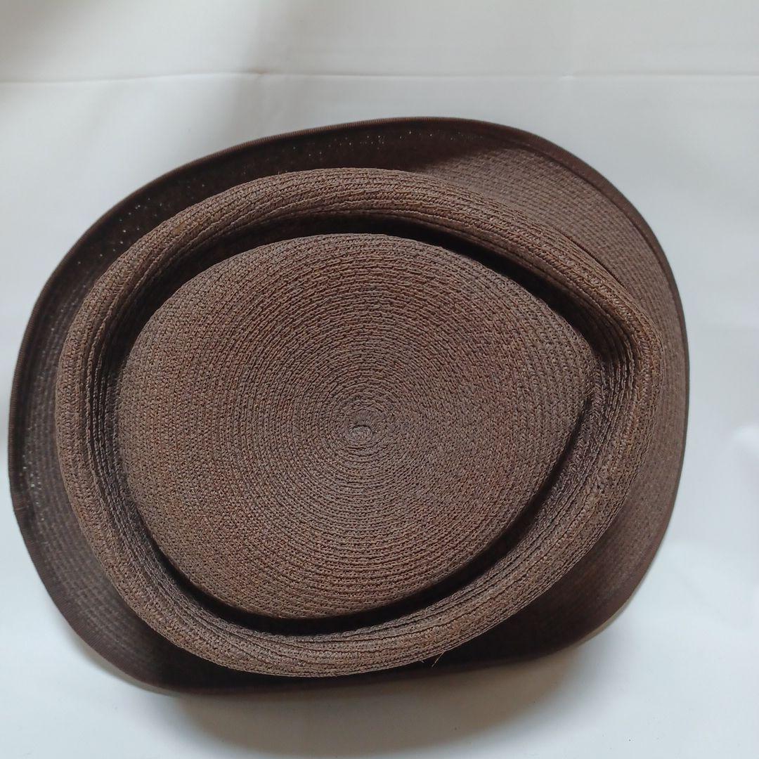 ♭︎ステットソンSTETSON 黒タグ 高級 ハット 帽子メンズ ダークブラウン