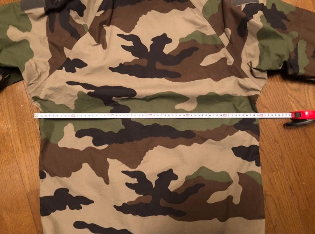 【未使用】フランス軍実物 ウッドランド カモ ゴアテックス パーカー