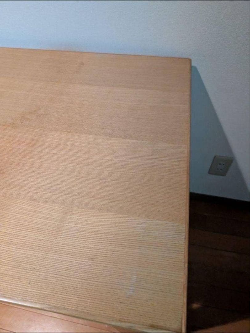 ■送料込■木下家具 北欧 リム 木製デスク 学習机 事務机 無垢材 タモ