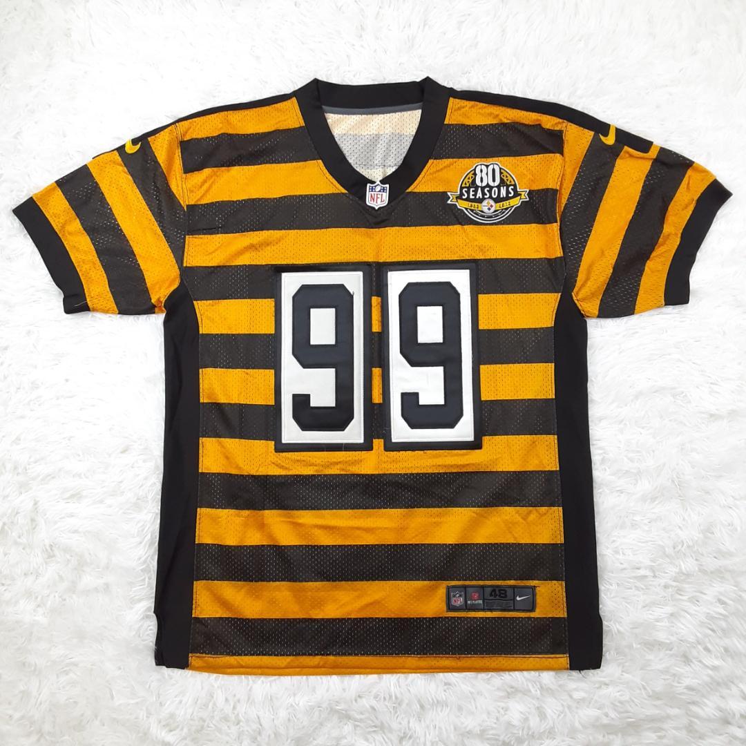 美品◎NIKE NFL スティーラーズ 99 KEISEL 復刻版ユニフォーム