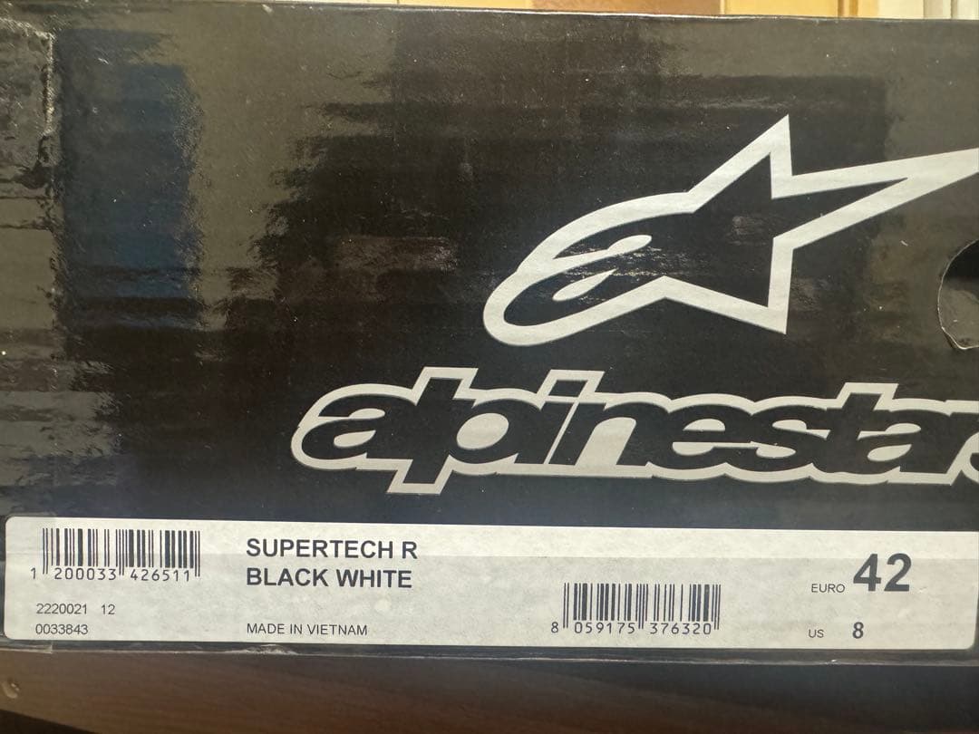 Alpinestars SUPERTECH R バイクブーツ EU 42