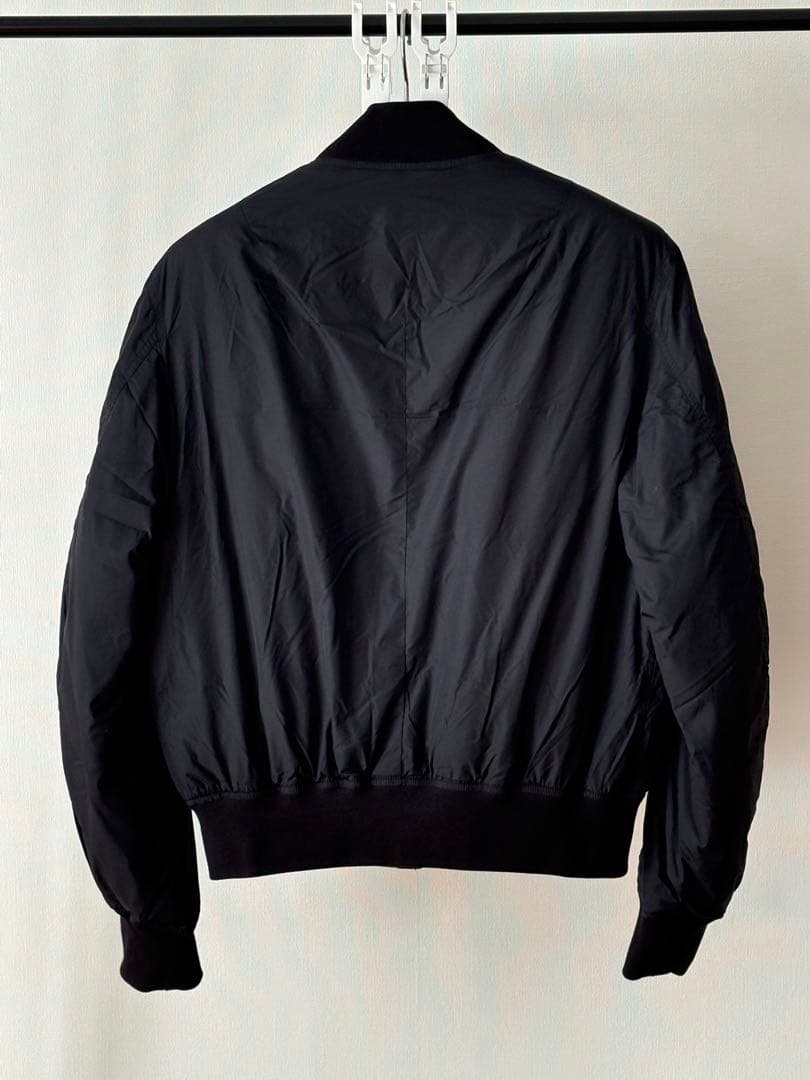 試着のみ！完売　muji labo MA-1 ダウンブルゾン　無印良品　ブラック