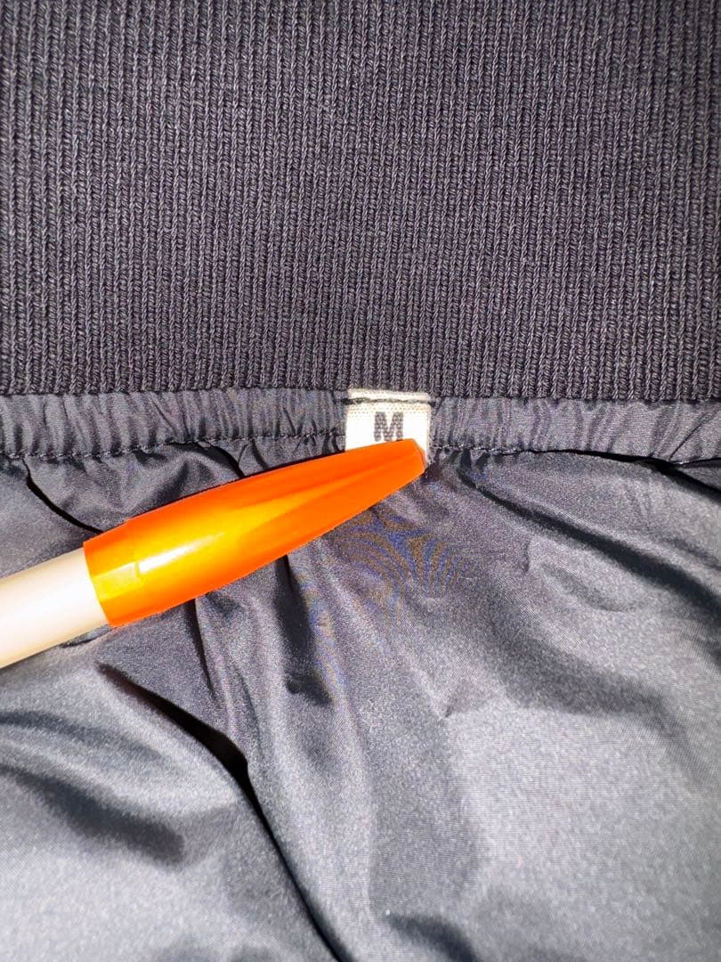 試着のみ！完売　muji labo MA-1 ダウンブルゾン　無印良品　ブラック