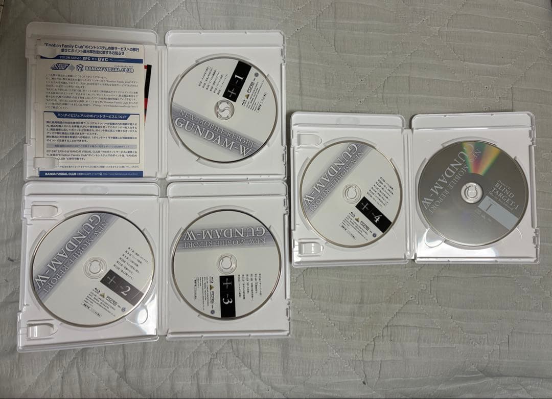 新機動戦記ガンダムW Blu-ray Box セット　限定生産BOX