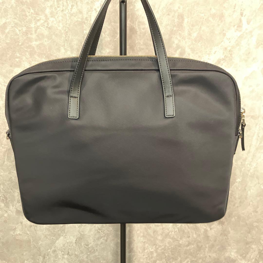【美品】 kate spade 2way 収納多 A4 ビジネスバッグ　黒