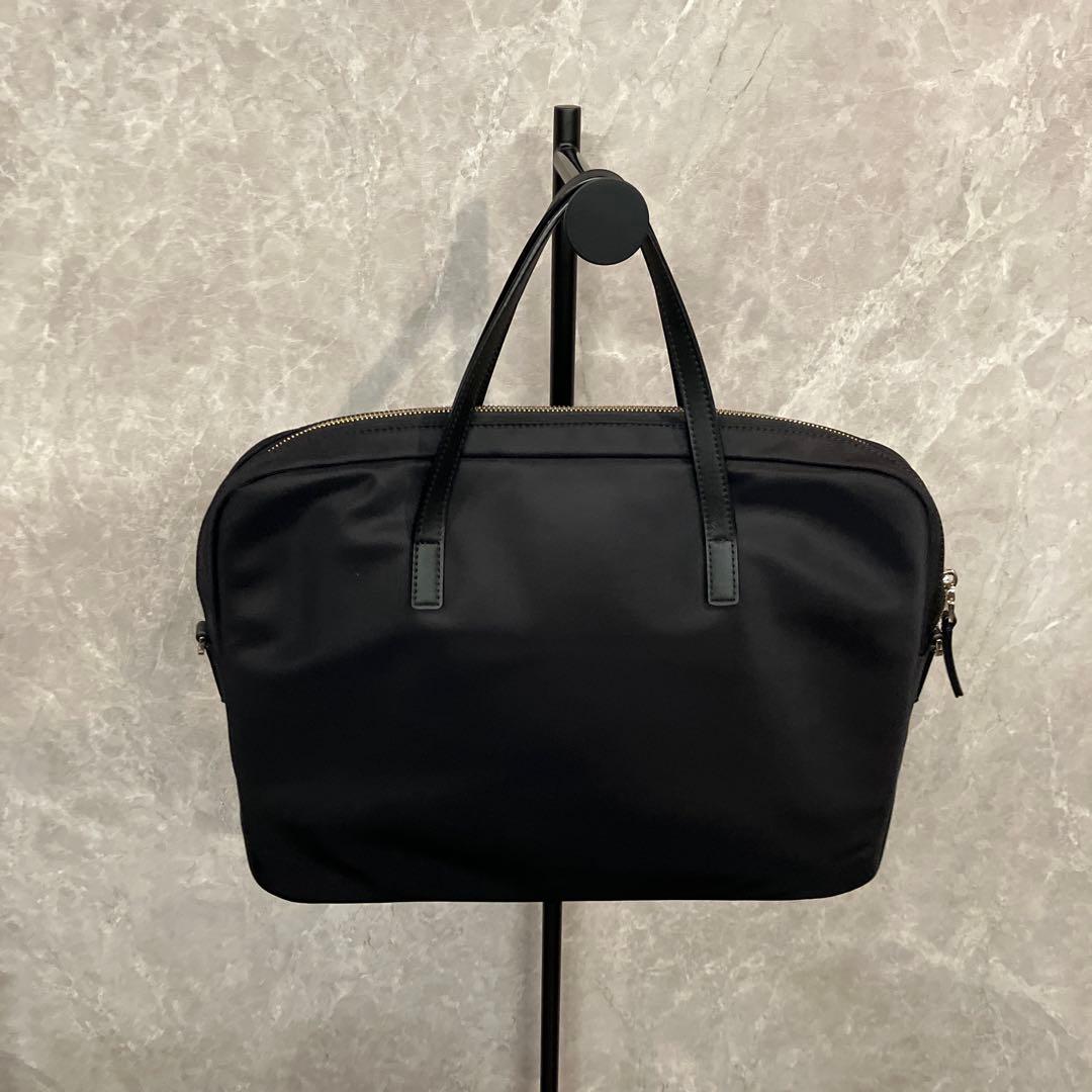 【美品】 kate spade 2way 収納多 A4 ビジネスバッグ　黒