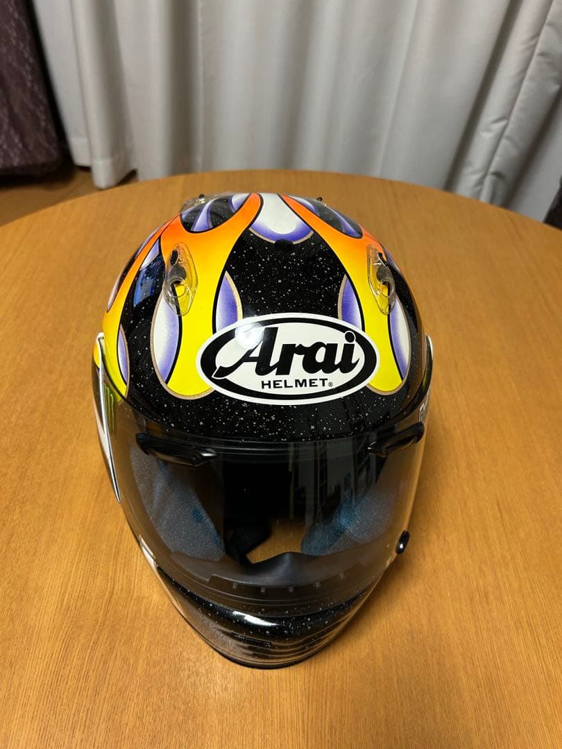Arai フルフェイスヘルメット 芳賀　スモークシールド付き　アライ