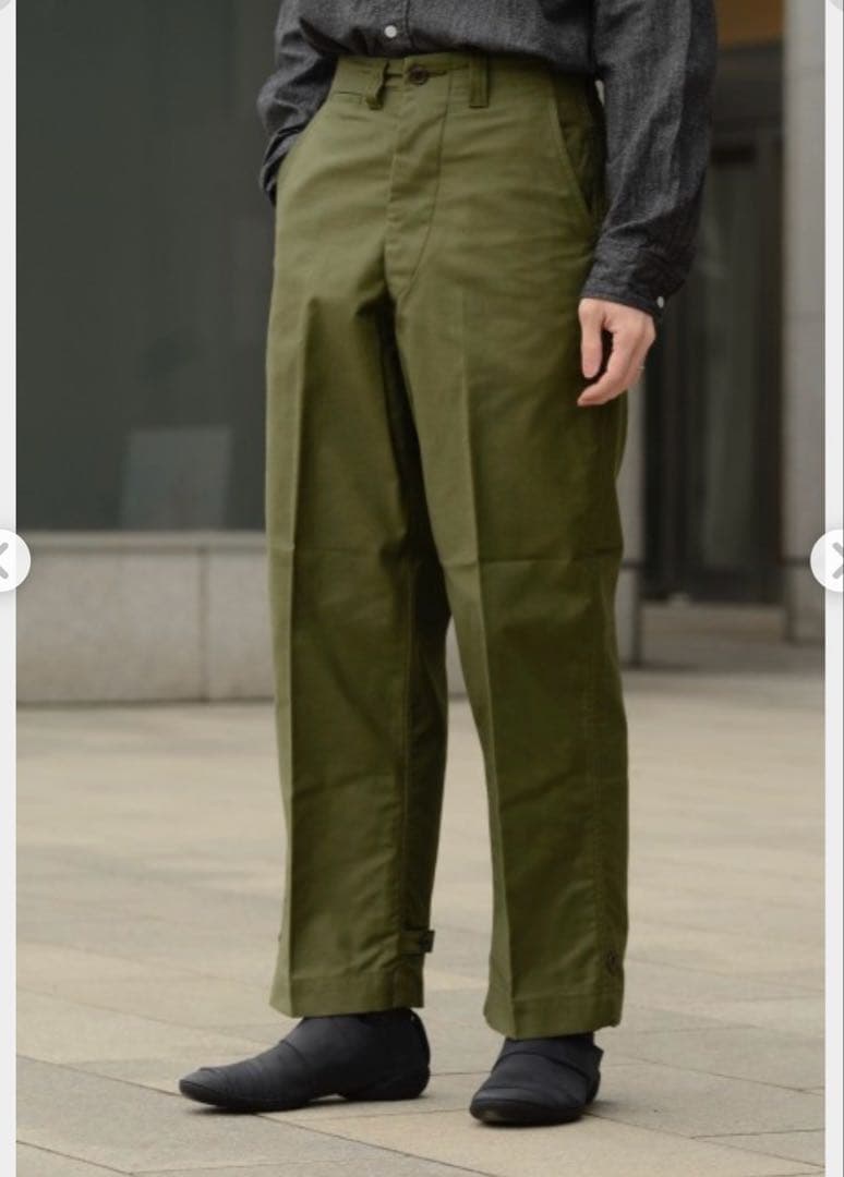 n*e様 YANKSHIRE ヤンクシャー　w32 1945トラウザー　ミリタリ