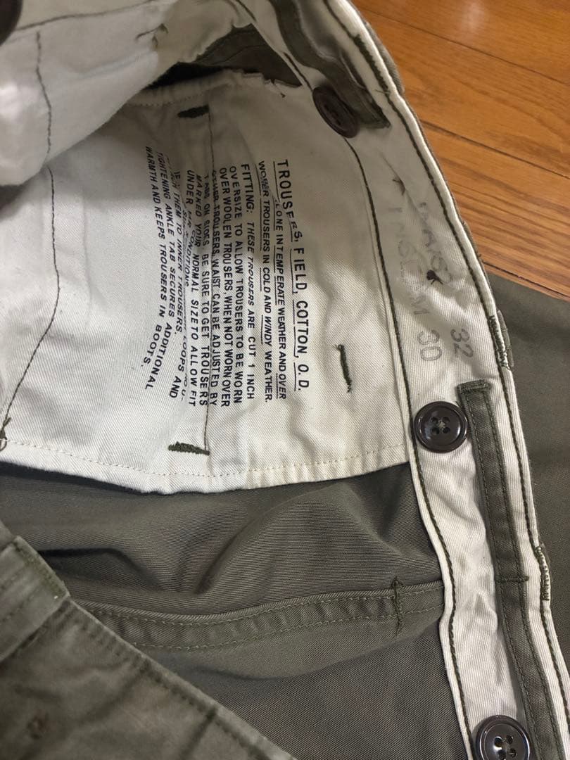 n*e様 YANKSHIRE ヤンクシャー　w32 1945トラウザー　ミリタリ