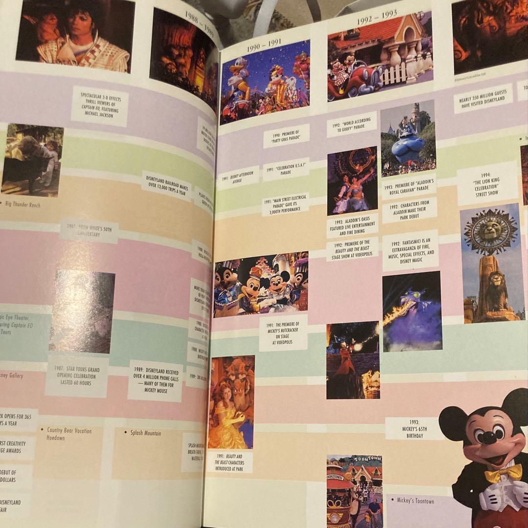 英国版ディズニーランド　ビジュアルブック