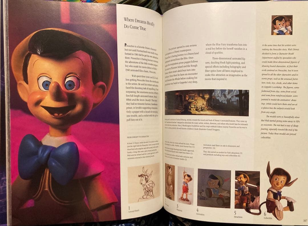 英国版ディズニーランド　ビジュアルブック