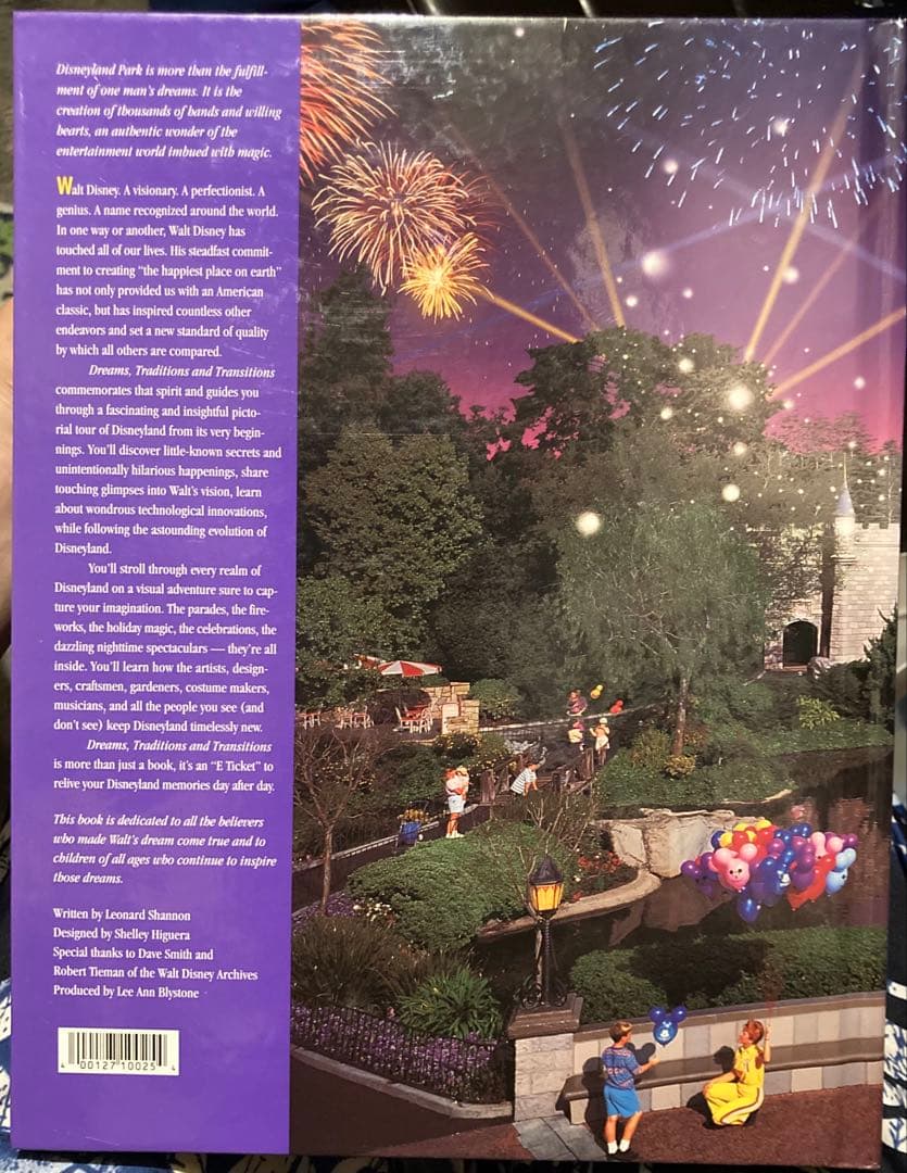 英国版ディズニーランド　ビジュアルブック