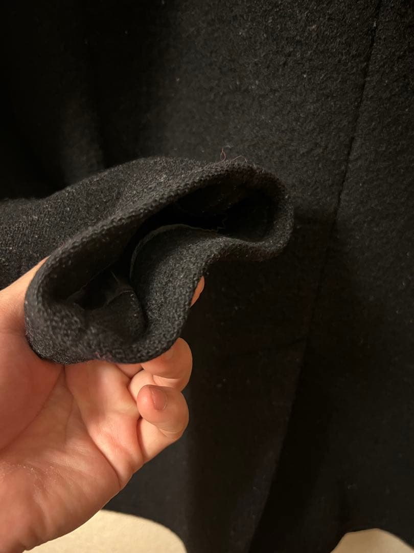 コムデギャルソンオム × Gloverall ウール ピーコート メンズ