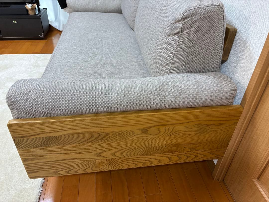 ウニコ　TREL(トレル)　カバーリングソファ 3シーター