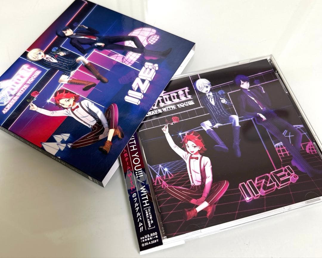 プリパラ WITH 「ALWAYS WITH YOU!!!」初回限定盤　ほかCD