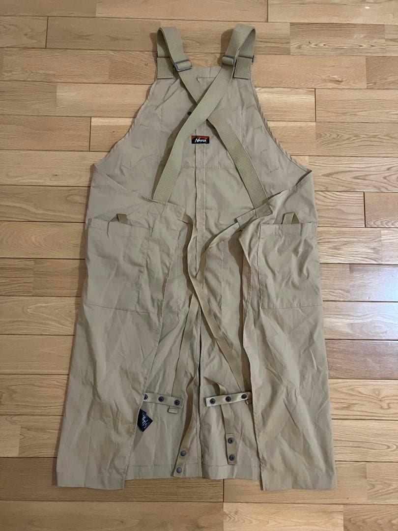 NANGA　TAKIBI RIPSTOP FIELD APRON ベージュ　F