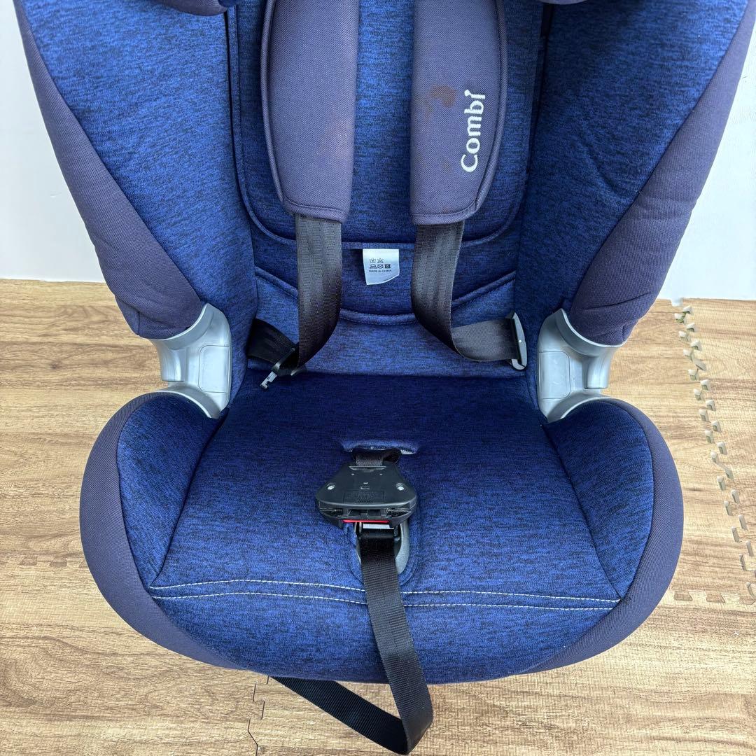 【美品】Combi セイブトレック ISOFIX エッグショック ネイビー