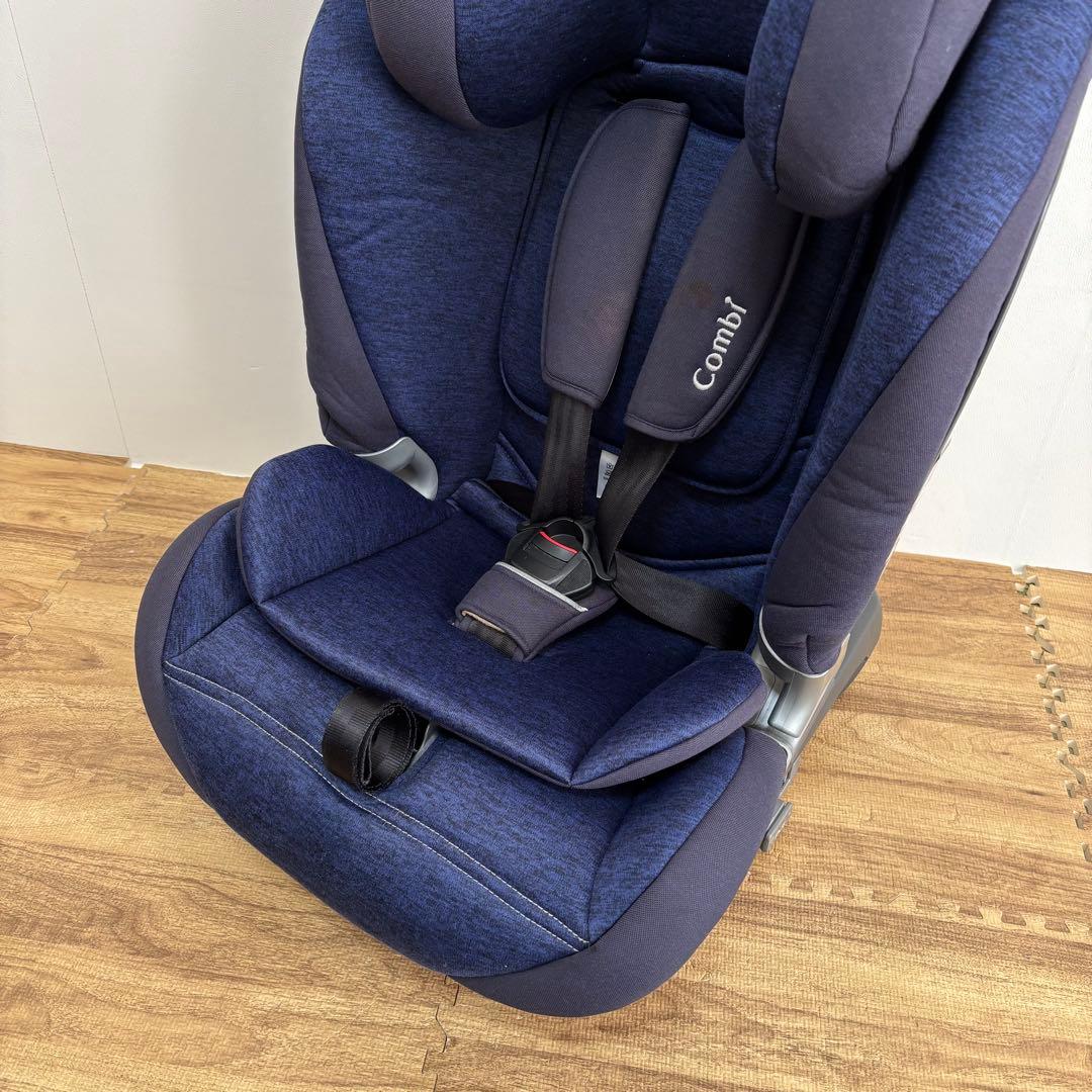 【美品】Combi セイブトレック ISOFIX エッグショック ネイビー