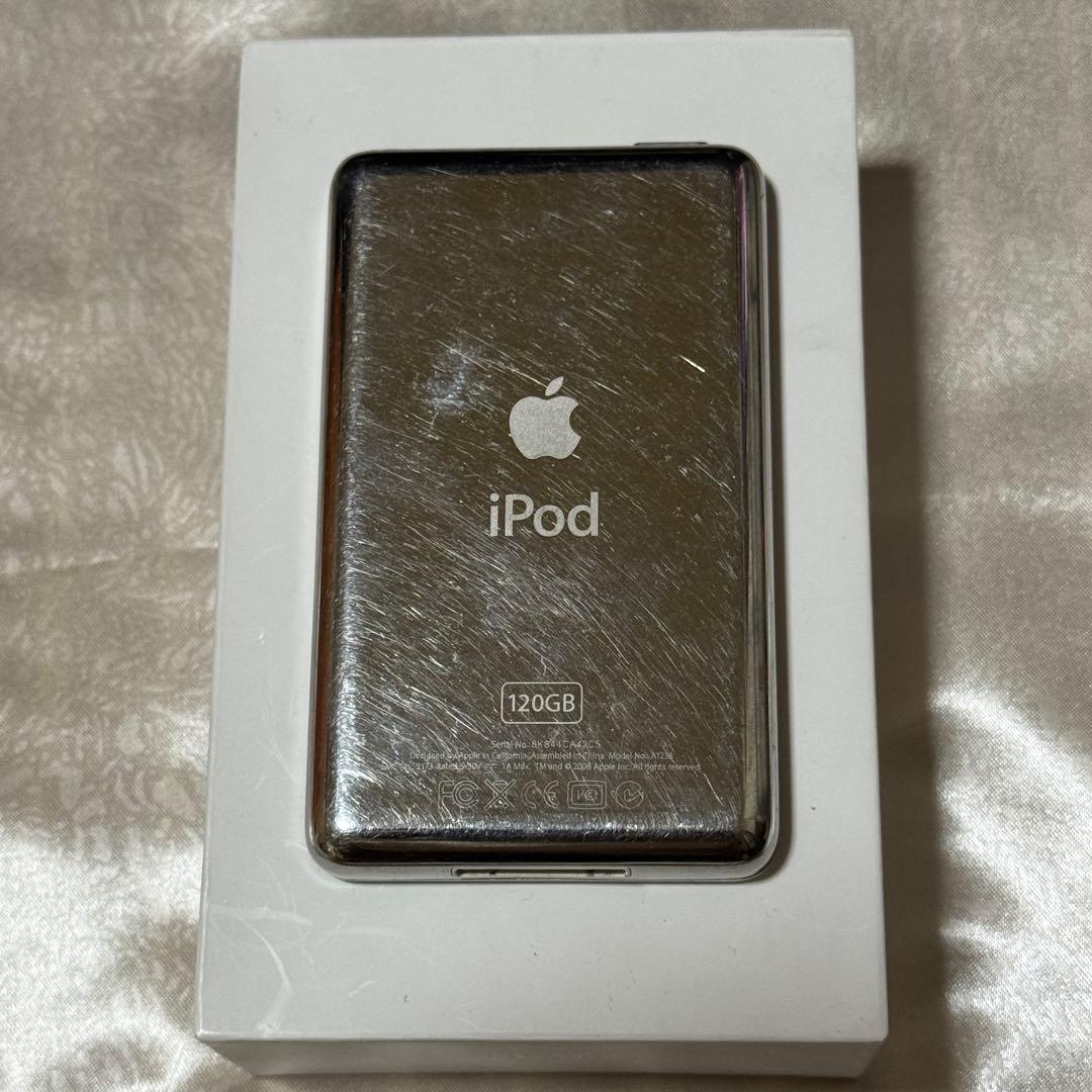 iPod classic 120GB シルバー　動作確認済み