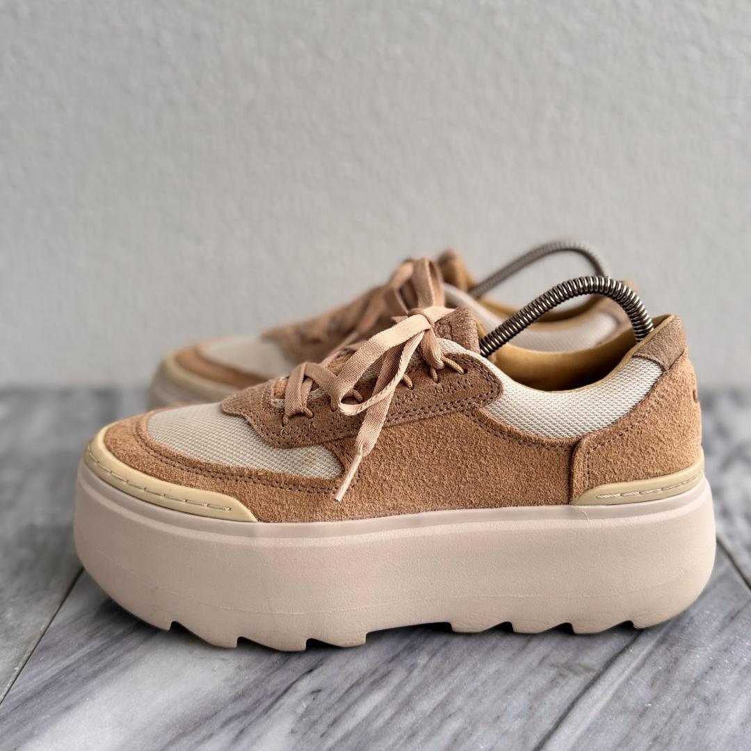 UGG アグ マリン メガ レース スニーカープラットフォームス厚底 24