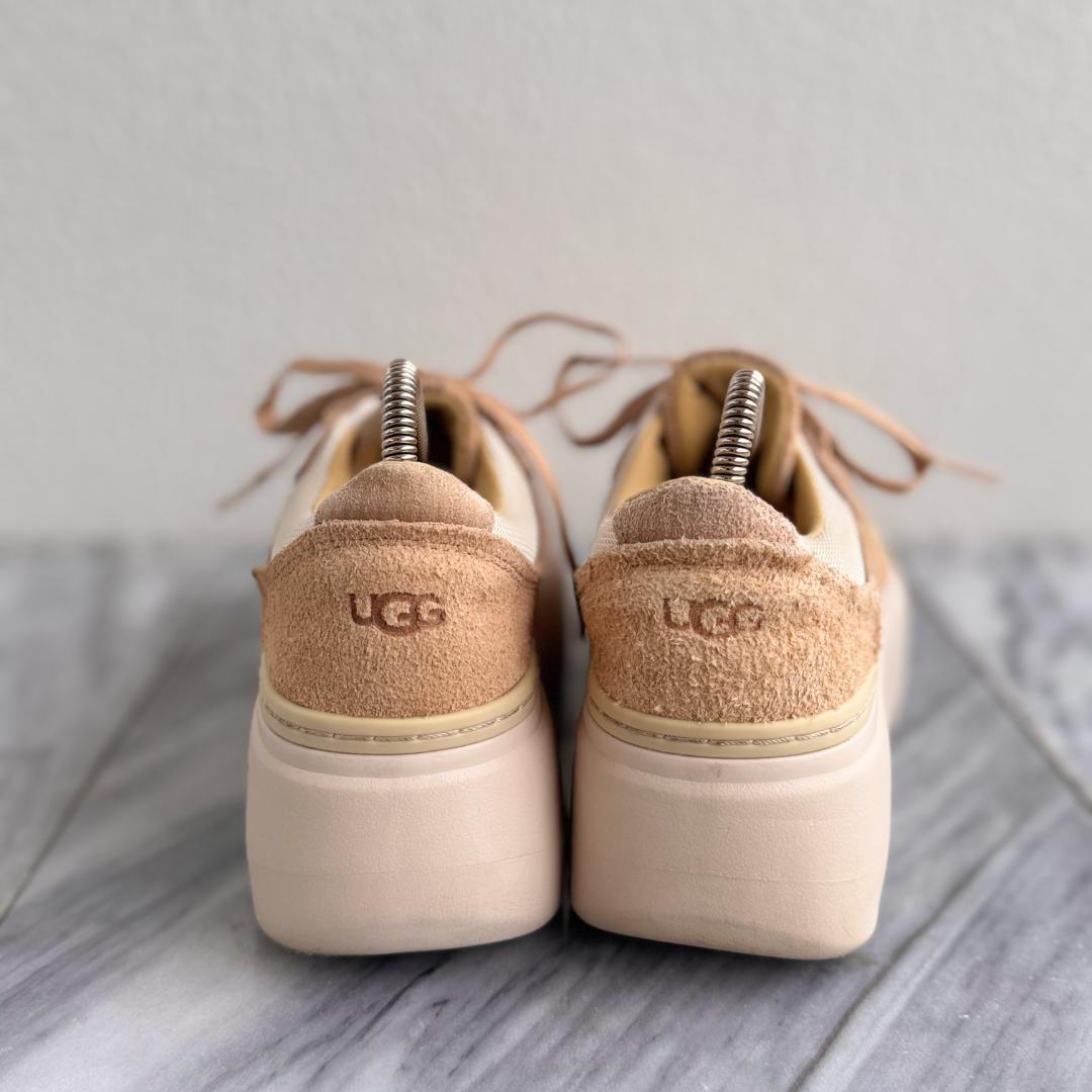 UGG アグ マリン メガ レース スニーカープラットフォームス厚底 24