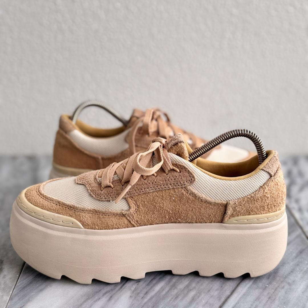 UGG アグ マリン メガ レース スニーカープラットフォームス厚底 24