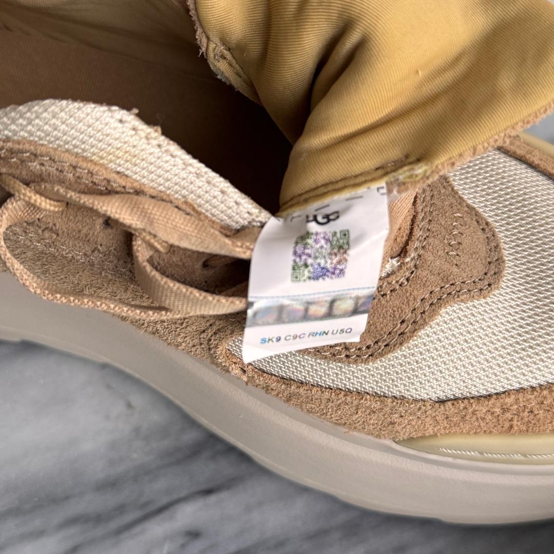 UGG アグ マリン メガ レース スニーカープラットフォームス厚底 24