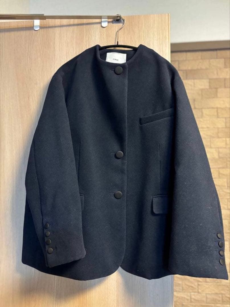 FORME ノーカラージャケット　東原亜希&金子綾