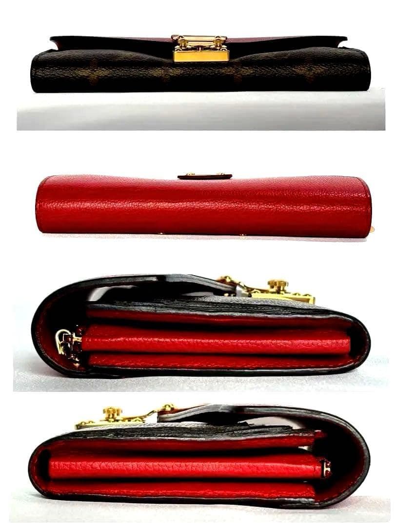 ルイヴィトン ポルトフォイユ パラス バイカラー M58414